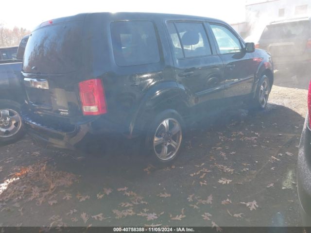 5FNYF4H37FB075134 Honda PILOT SE