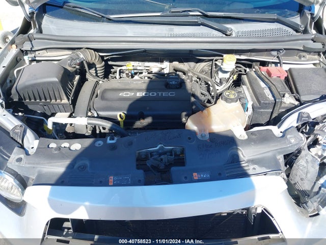 Chevrolet Sonic Ls Manual 2015 1G1JB5SH5F4127562 Image 10