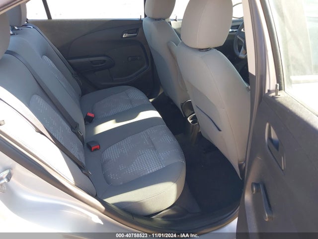 Chevrolet Sonic Ls Manual 2015 1G1JB5SH5F4127562 Image 8