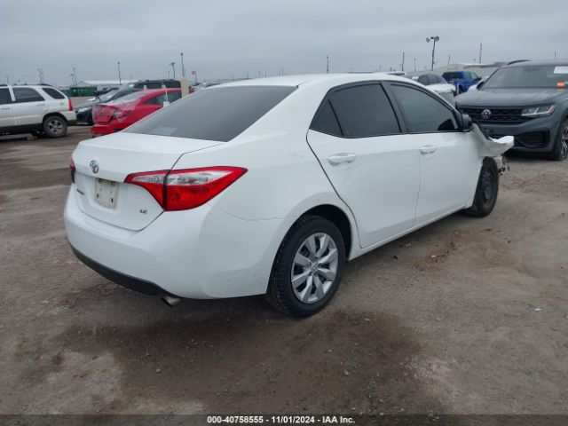 5YFBURHE4GP481064 Toyota COROLLA LE