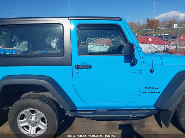 1C4AJWAG9HL748921 Jeep Wrangler Sport 4x4