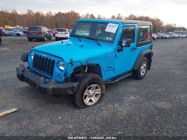 1C4AJWAG9HL748921 Jeep Wrangler Sport 4x4