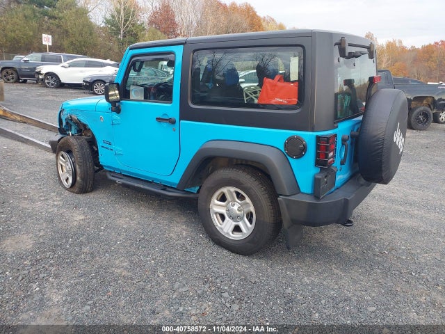 1C4AJWAG9HL748921 Jeep Wrangler Sport 4x4