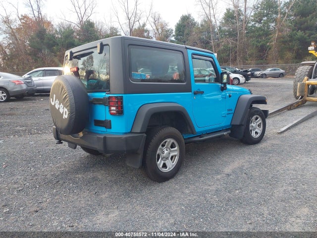 1C4AJWAG9HL748921 Jeep Wrangler Sport 4x4