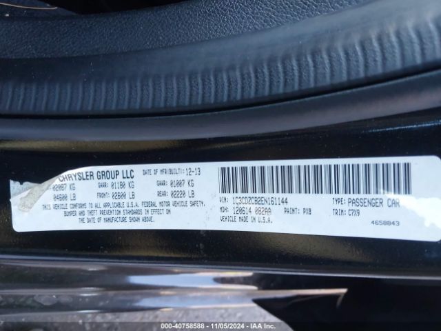 1C3CDZCB2EN161144 Dodge Avenger Sxt