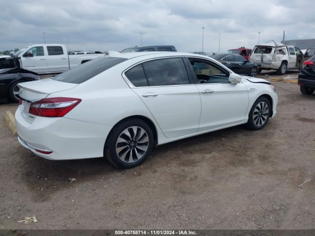 JHMCR6F53HC023628 Honda Accord Hybrid Ex-l