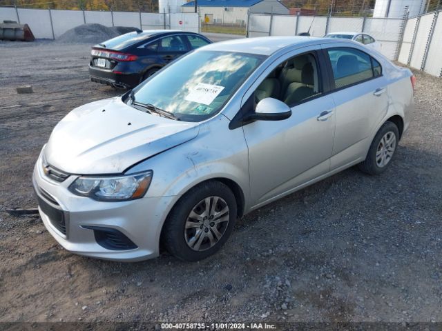 1G1JB5SH8H4159733 Chevrolet Sonic Ls Auto