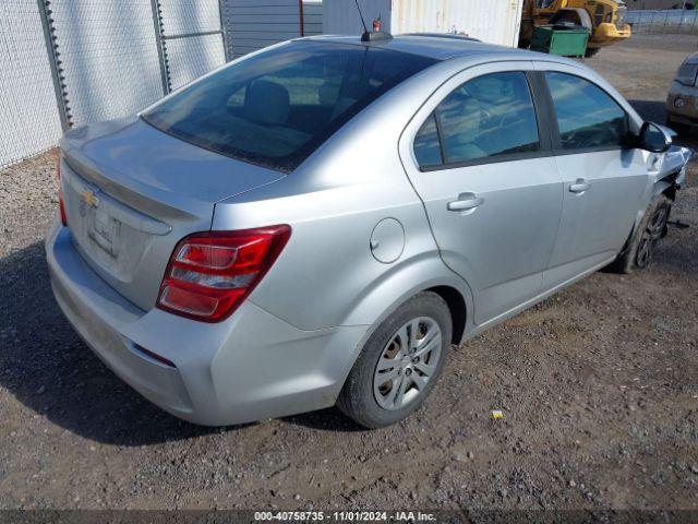 1G1JB5SH8H4159733 Chevrolet Sonic Ls Auto
