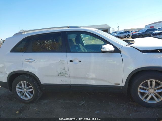 5XYKTDA62FG655676 KIA SORENTO LX