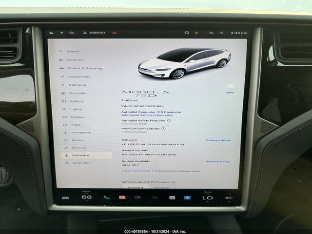 2018 TESLA MODEL X 5YJXCAE23JF111991 Photo 6