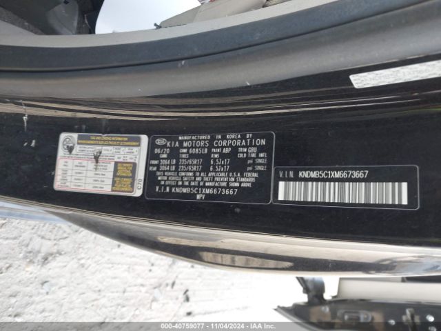 KNDMB5C1XM6673667 KIA SEDONA LX