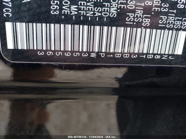 JN8BT3BB1PW359563 Nissan Rogue Sv Intelligent Awd