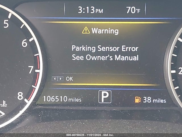 Nissan MAXIMA SV 2018 1N4AA6AP8JC384485 Image 15