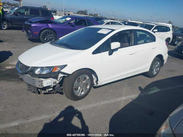 Honda Civic Lx 2014 19XFB2F56EE224729 Image 2