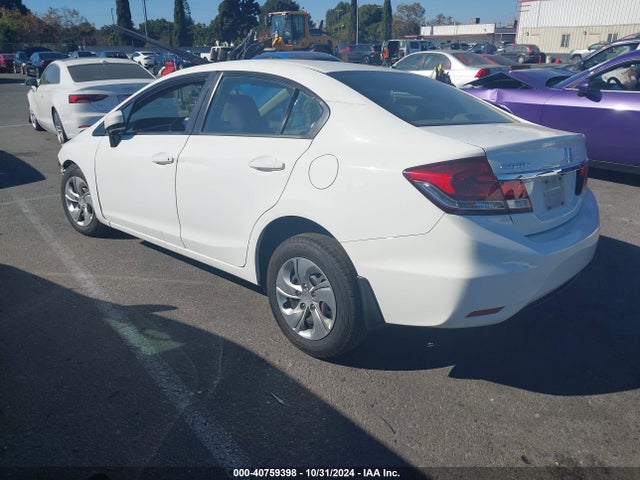Honda Civic Lx 2014 19XFB2F56EE224729 Image 3