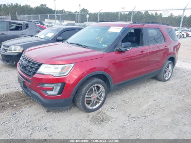 1FM5K7D84HGB03851 Ford EXPLORER XLT