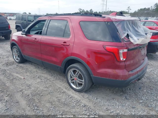 1FM5K7D84HGB03851 Ford EXPLORER XLT