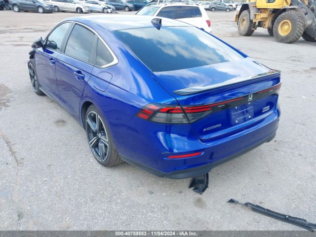 1HGCY2F53PA039675 Honda Accord Hybrid Sport