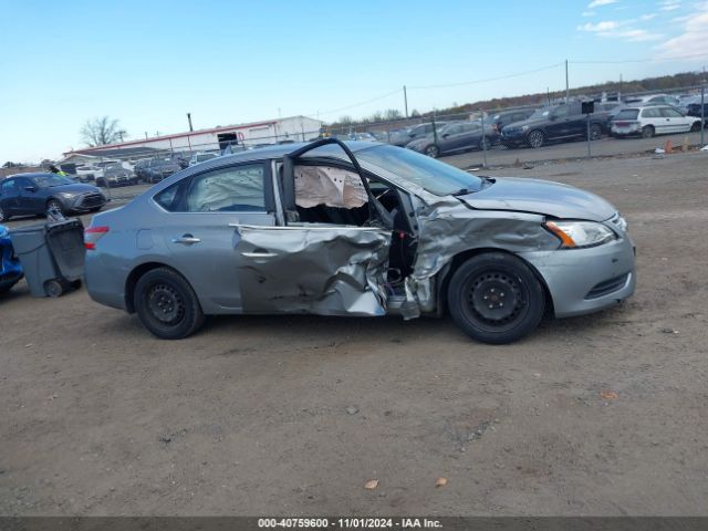 3N1AB7AP3EL639280 Nissan Sentra Fe+ S/fe+ Sv/s/sl/sr/sv
