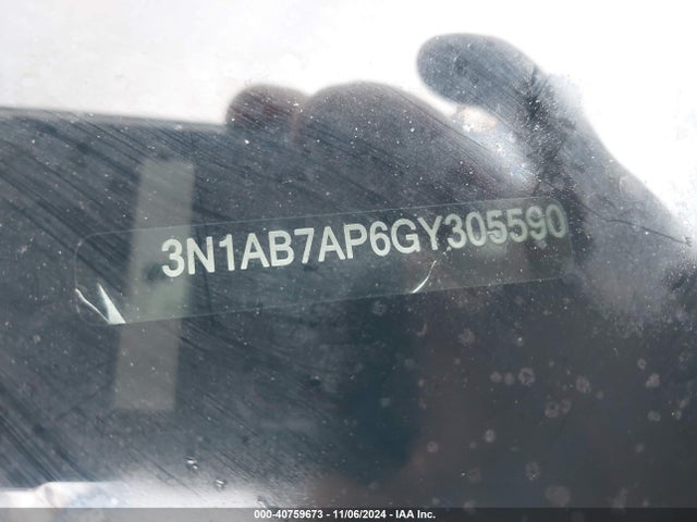 Nissan SENTRA S 2016 3N1AB7AP6GY305590 Image 9