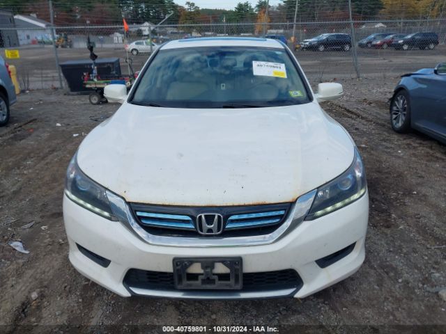 1HGCR6F51FA002742 Honda Accord Hybrid Ex-l