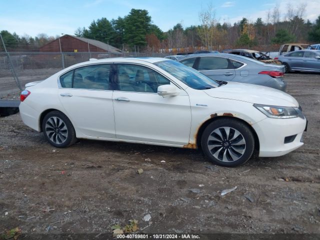 1HGCR6F51FA002742 Honda Accord Hybrid Ex-l