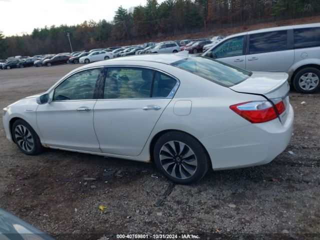 1HGCR6F51FA002742 Honda Accord Hybrid Ex-l