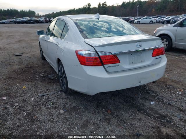 1HGCR6F51FA002742 Honda Accord Hybrid Ex-l