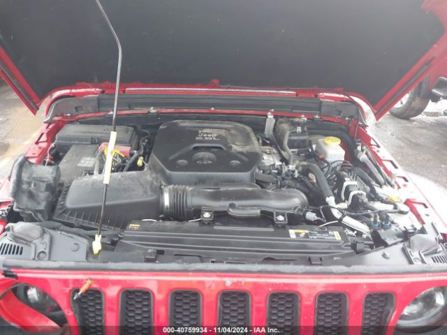 1C4HJXDN8NW243719 Jeep Wrangler Unlimited Sport 4x4
