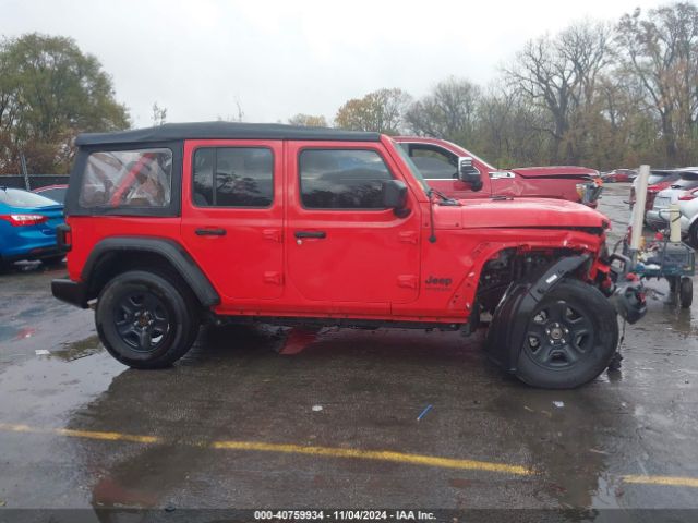 1C4HJXDN8NW243719 Jeep Wrangler Unlimited Sport 4x4