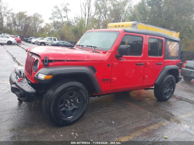 1C4HJXDN8NW243719 Jeep Wrangler Unlimited Sport 4x4