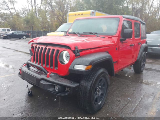1C4HJXDN8NW243719 Jeep Wrangler Unlimited Sport 4x4