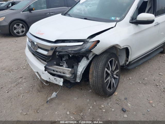 5FNYF6H92LB003480 Honda Pilot Awd Touring 8 Passenger