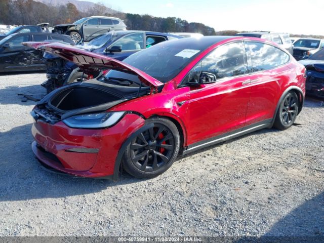 7SAXCBE65PF391997 Tesla Model X Plaid Tri Motor All-wheel Drive