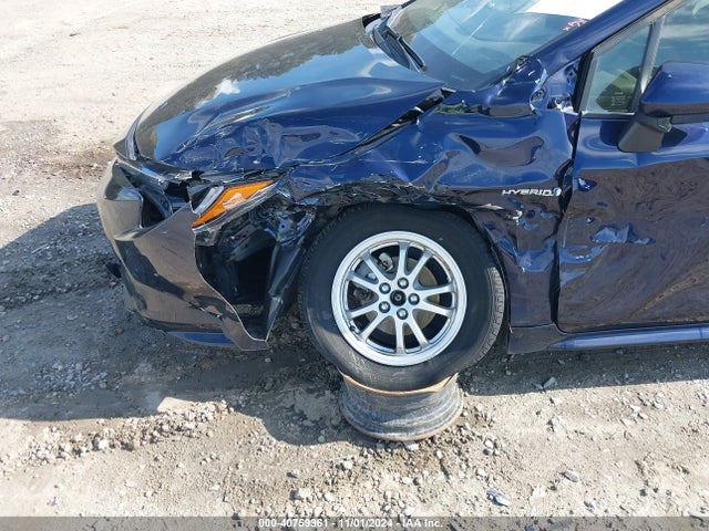 Toyota Corolla Hybrid Le 2021 JTDEAMDE4MJ003886 Image 6