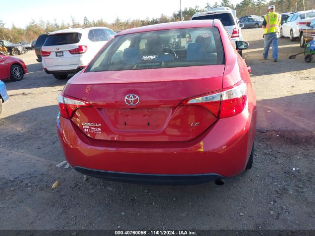 2T1BURHE8GC619186 Toyota COROLLA LE