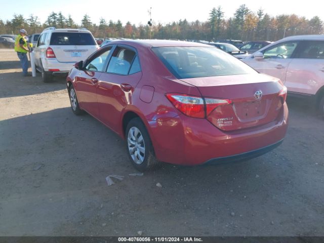 2T1BURHE8GC619186 Toyota COROLLA LE
