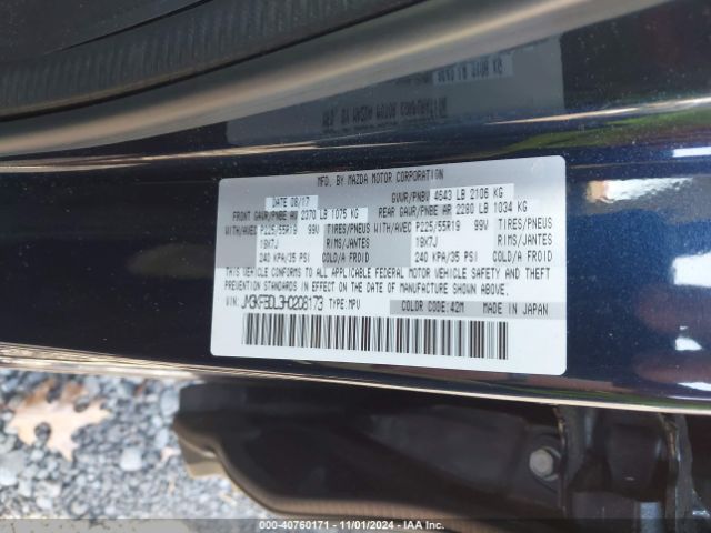 JM3KFBDL3H0208173 Mazda Cx-5 Grand Select