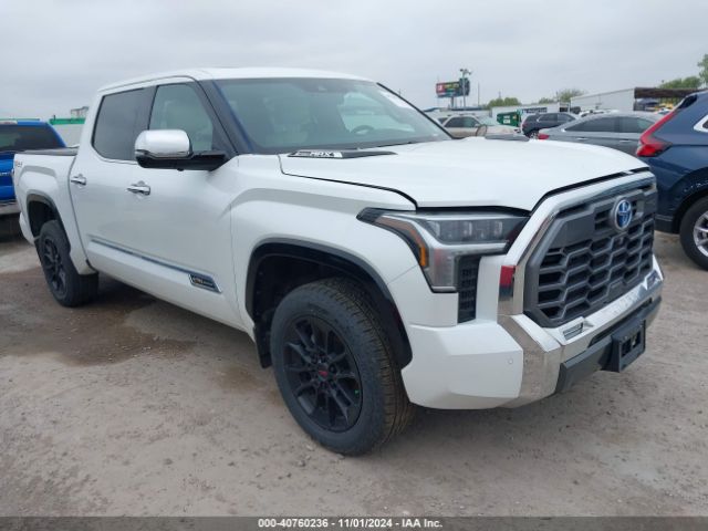 2023 TOYOTA TUNDRA HYBRID 5TFMC5DB0PX017979