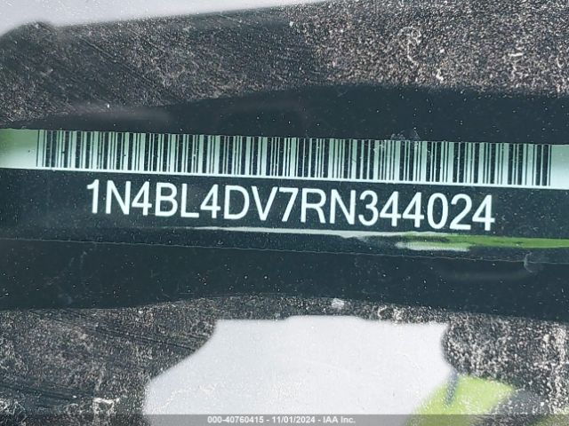 1N4BL4DV7RN344024 Nissan Altima Sv Fwd