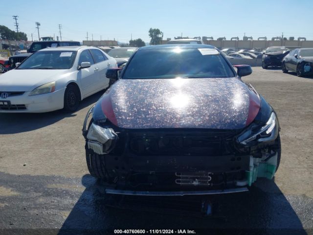 JN1FV7EK0JM530383 Infiniti Q60 3.0t Red Sport 400
