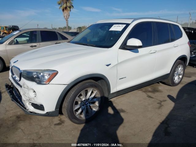 5UXWZ7C58G0R31760 BMW X3 Sdrive28i