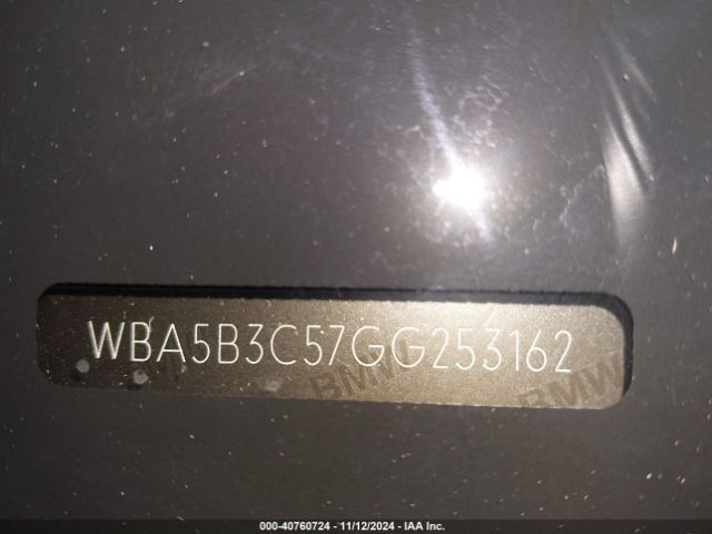 WBA5B3C57GG253162 BMW 535i Xdrive
