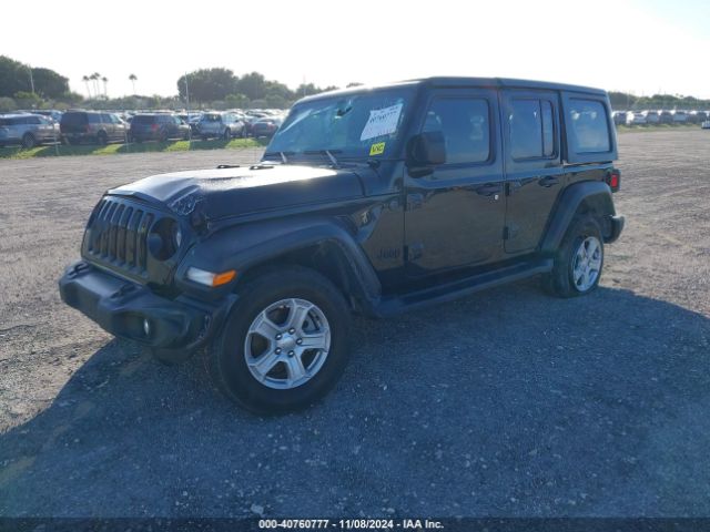 1C4HJXDG5PW502218 Jeep Wrangler 4-door Sport S 4x4