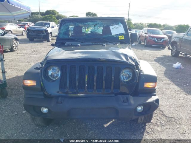1C4HJXDG5PW502218 Jeep Wrangler 4-door Sport S 4x4