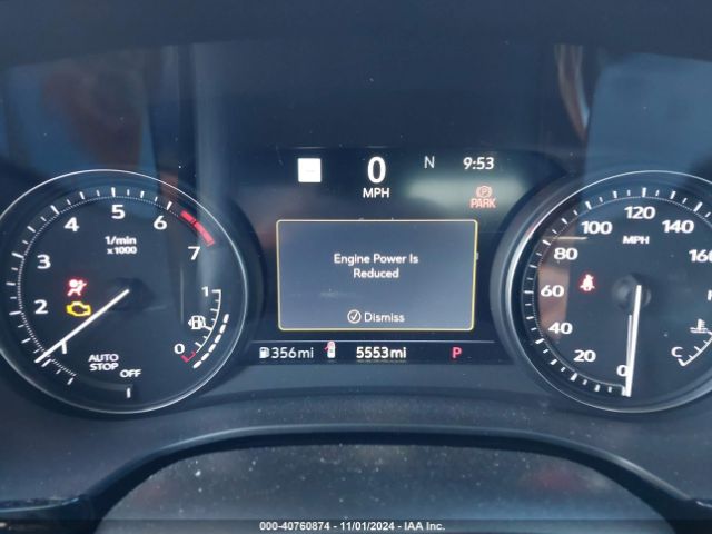 1GYKNCR45SZ101352 Cadillac Xt5 Fwd Premium Luxury