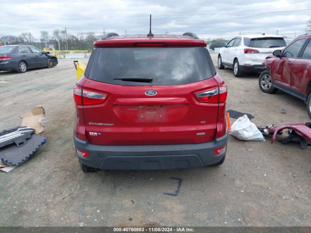 MAJ3S2GE1LC389339 Ford Ecosport Se