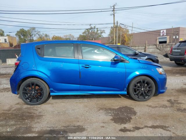 1G1JF6SB1H4113165 Chevrolet Sonic Premier Auto