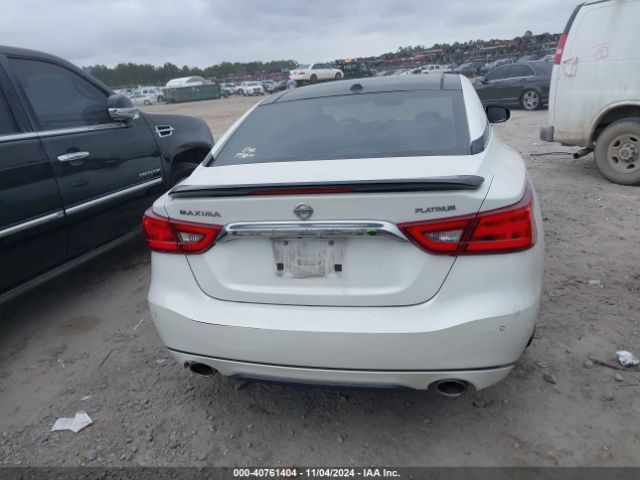 1N4AA6AP7GC430655 Nissan Maxima 3.5 Platinum