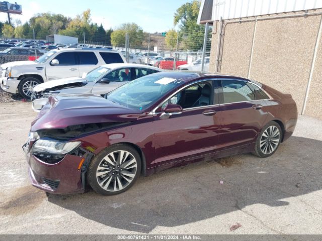 3LN6L5FC4JR624137 Lincoln Mkz Reserve